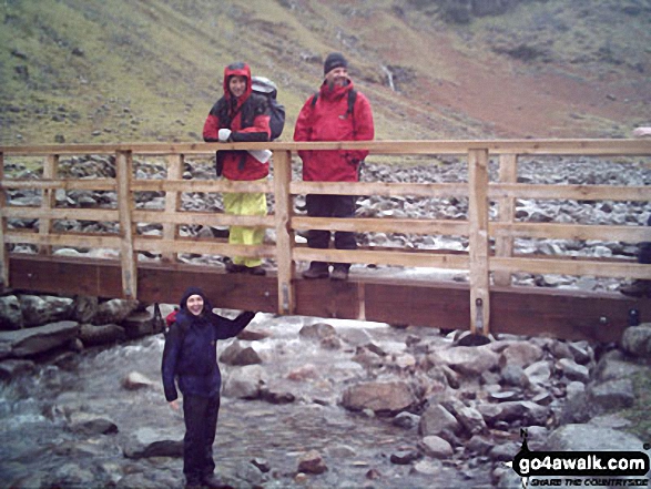 Footbridge over Mickleden Beck