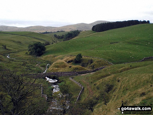 Smardale Bridge from Wainwright's Coast to Coast Walk  just North of Newbiggin-on-Lune