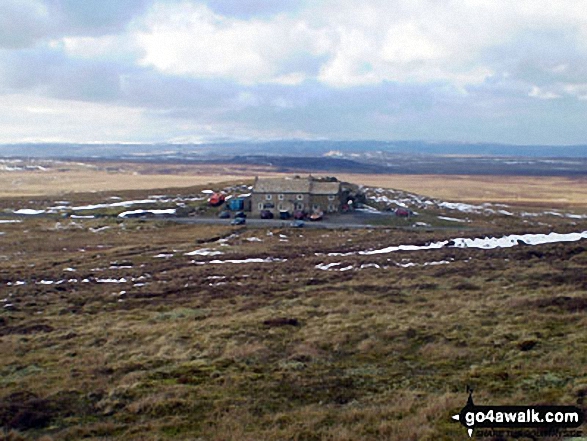 Tan Hill from the Pennine Way on Stonesdale Moor