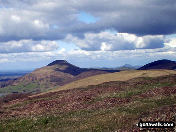 Caer Caradoc Hill from Ragleth Hill