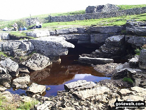 God's Bridge over Sleightholme Beck