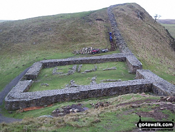 Mile Castle on Hadrian's Wall