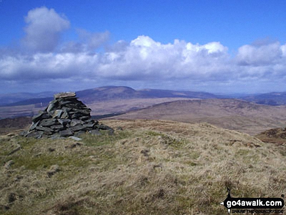 Walk Cairnharrow walking UK Mountains in The Southern Uplands  Dumfries and Galloway, Scotland