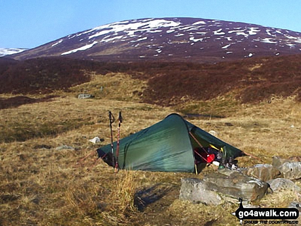 Wild Camping - The Water of Tarf