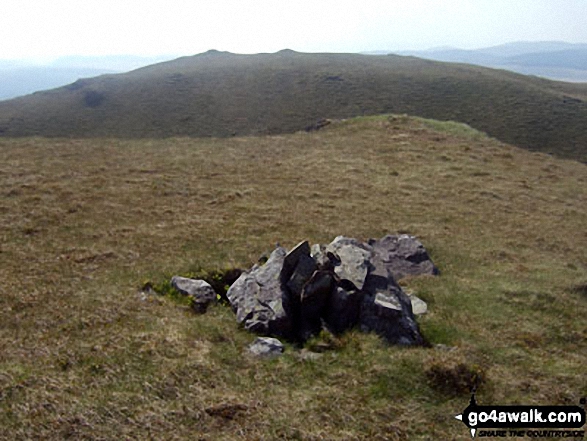 Pumlumon Fach from Pumlumon Fach (East Top) summit