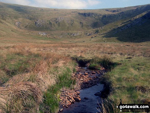 Craig y March from Cwm Gwerin