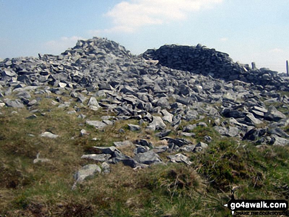 Y Garn (Pumlumon) summit cairn