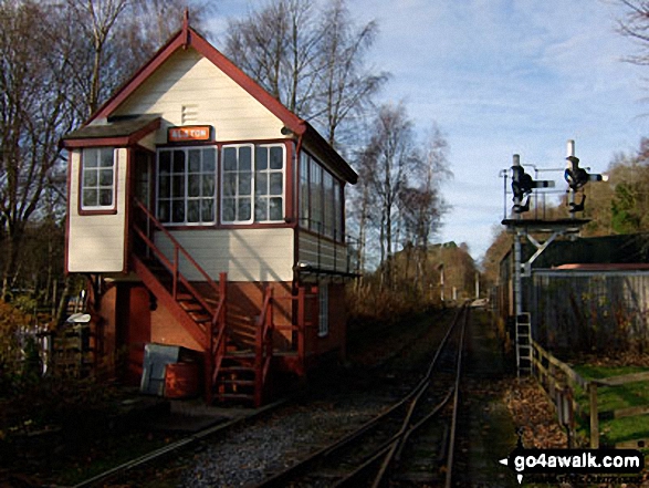 Alston Railway Station Signal Box