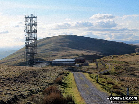 The Repeater Station on Grayrigg Forest with Whinfell Common in the background