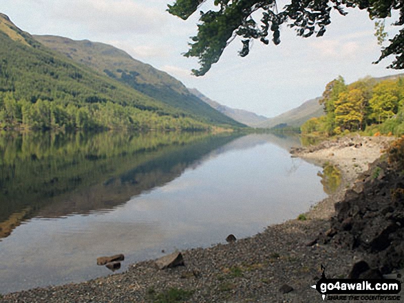 Looking south east down Loch Voil towards Inverlochlarig