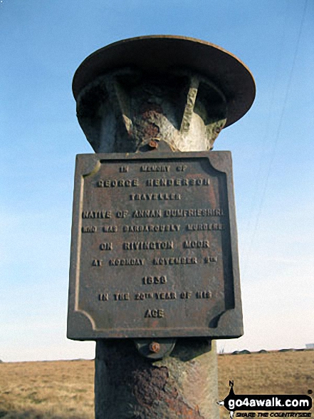 Memorial on Winter Hill (Rivington Moor)