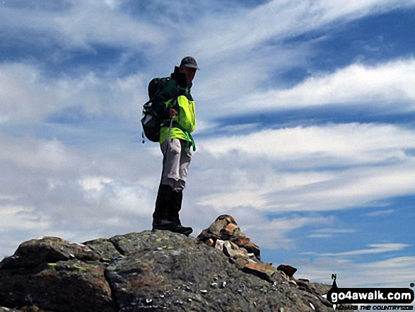 On the summit of Sgiath Chuil