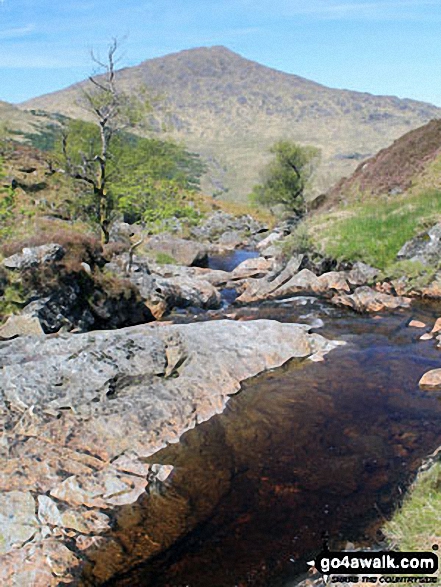 Beinn Chabhair from Ben Glas Burn