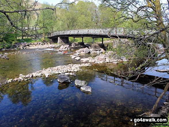 Bridge over the River Fallan near Kirkton Farm near Crainlarich