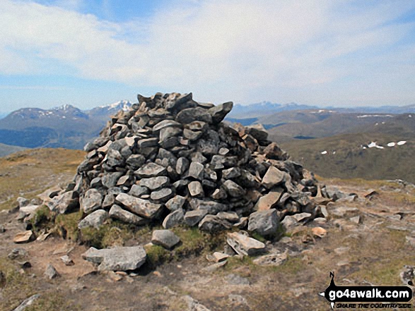 Beinn Challum summit cairn