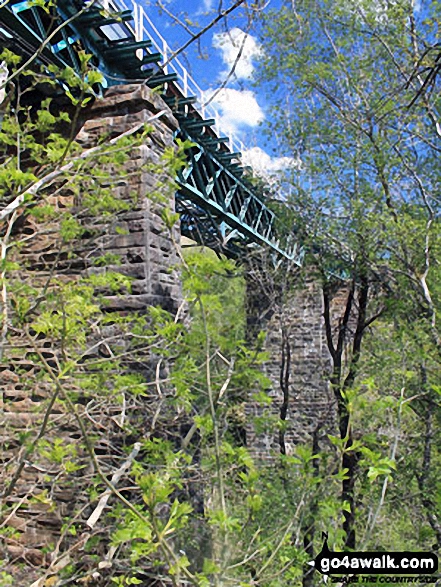 Railway Bridge over Allt Gleann a' Chlachain north of  Auchtertyre