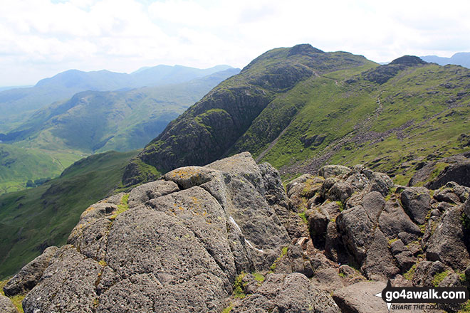 Harrison Stickle from Pavey Ark summit