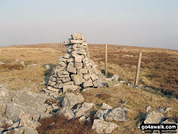 Benty Hill summit cairn