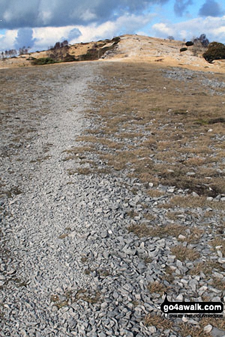 Approaching Lord's Seat (Whitbarrow Scar)