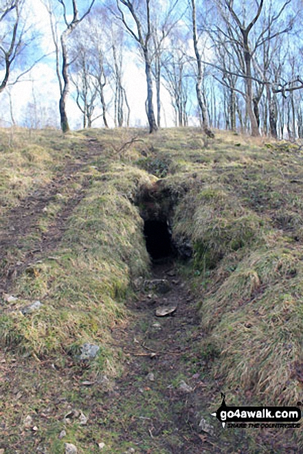 Cave entrance near Bell Rake, Whitbarrow Scar