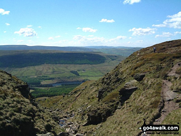 Bramah Edge from Millstone Rocks (Lad's Leap)