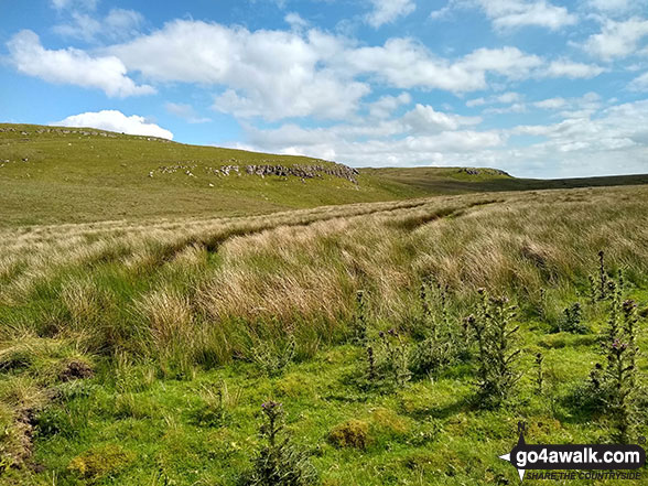 Walk ny195 Kelber Gate and Conistone from Grassington - Black Edge Scar form Bycliffe