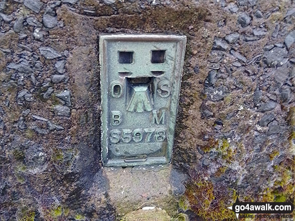 The Flush Bracket on Cairnkinna Hill Trig Point