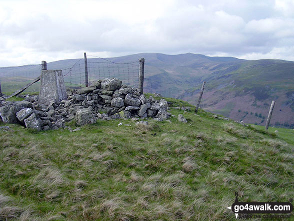 Walk Glan Hafon (Y Garn) walking UK Mountains in The Berwyns Snowdonia National Park*<br> Powys, Wales