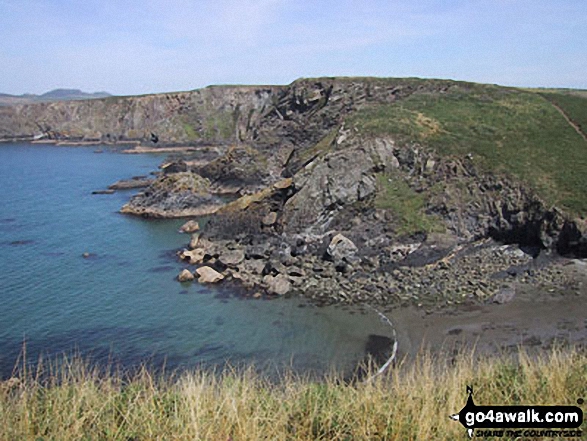 Walk pe128 Aber Rhigian from Newport - The Pembrokeshire Coast Path