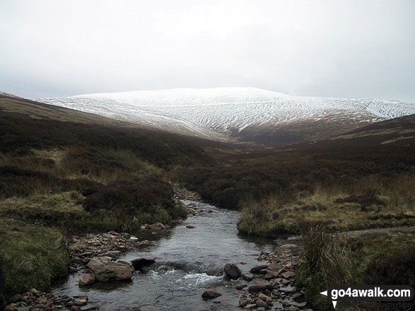 Walk c273 Skiddaw and Bakestall from Gale Road (Underscar) nr Keswick - Dash Beck