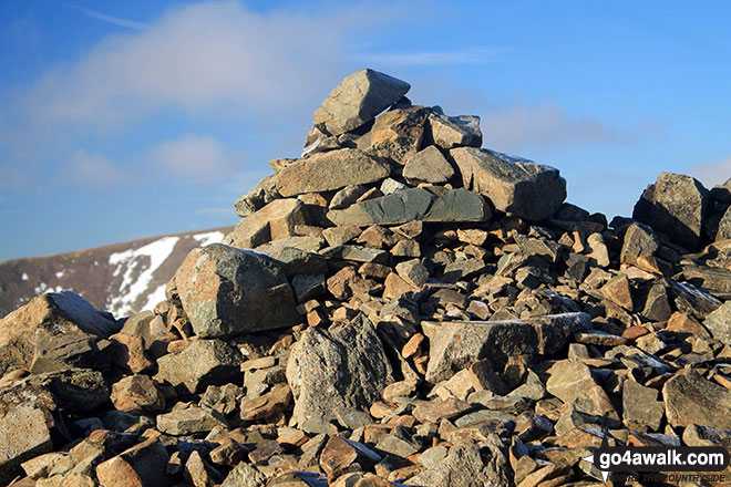 Walk c162 Stony Cove Pike (Caudale Moor), Red Screes and Hart Crag from Brothers Water - Dove Crag summit cairn