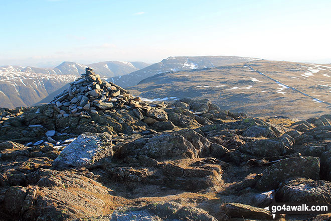 Walk c333 The Dovedale Round - Hart Crag summit cairn