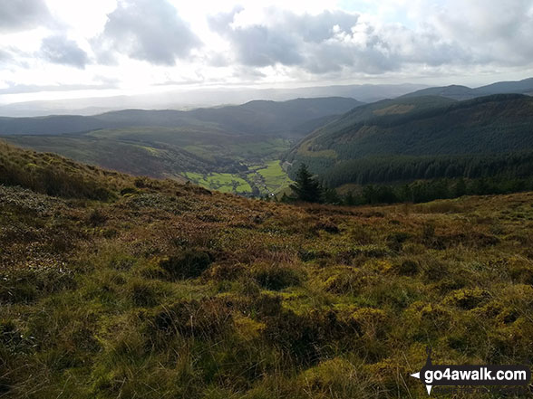 Cwm Ratgoed from Mynydd Ceiswyn