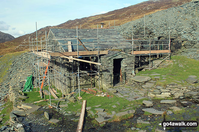 Walk c456 Fleetwith Pike, Hay Stacks, Brandreth and Grey Knotts from Honister Hause - Dubs Hut