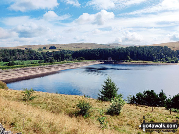 Walk c241 Great Gable and Honister Pass from Seatoller (Borrowdale) - Errwood Reservoir Dam, The Goyt Valley