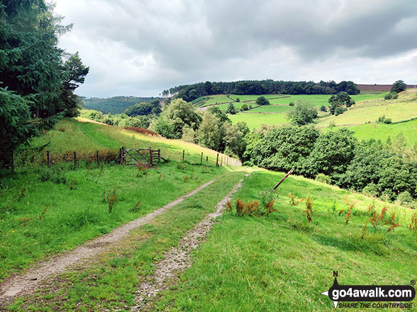 Walk d221 Shining Tor and Windgather Rocks from Errwood Reservoir, The Goyt Valley - The Goyt Valley