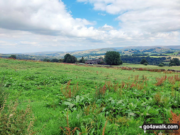 Walk d221 Shining Tor and Windgather Rocks from Errwood Reservoir, The Goyt Valley - The Goyt Valley