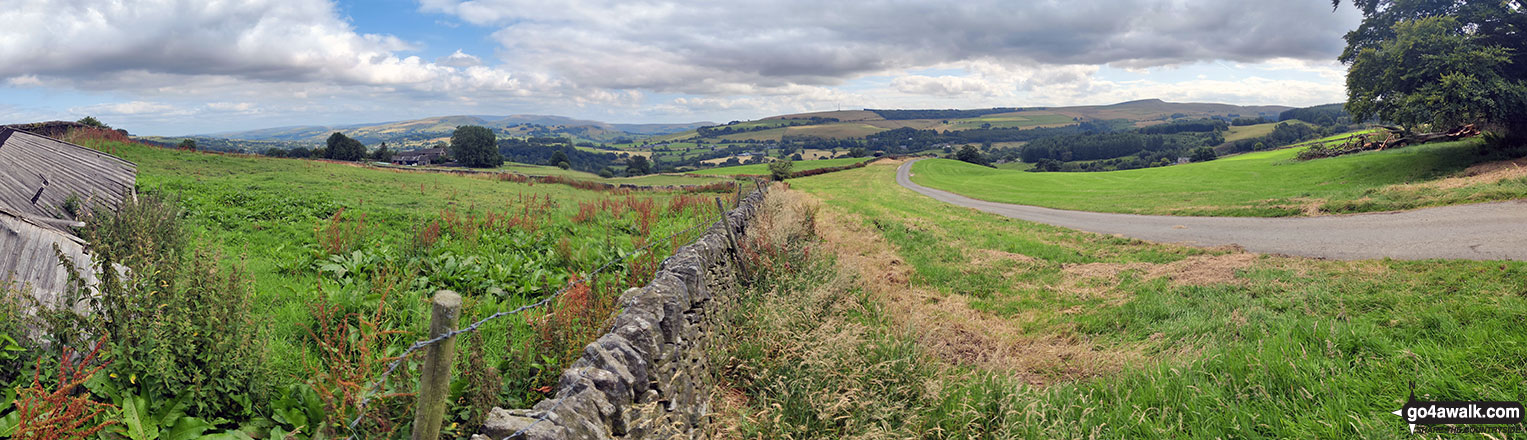 Walk d221 Shining Tor and Windgather Rocks from Errwood Reservoir, The Goyt Valley - The Goyt Valley