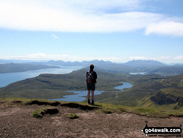 Looking South from the summit of The Storr