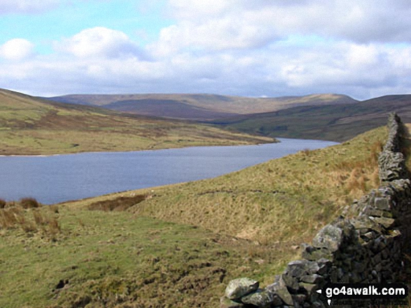 Walk Route Map ny117 Little Whernside and Great Whernside from Scar ...