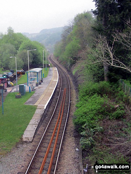 Walk cw128 Tai Penamnen and Cwm Penamnen from Dolwyddelan - Dolwyddelan Station