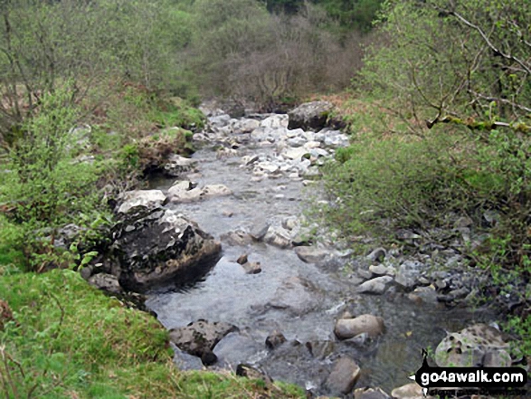 Afon Cwm Penamnen near Dolwyddelan