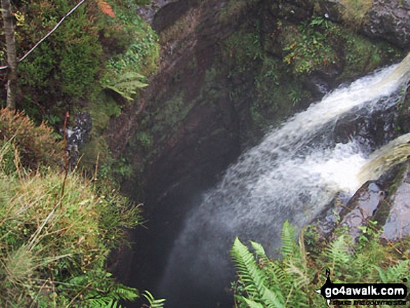 Fell Beck pouring into Gaping Gill