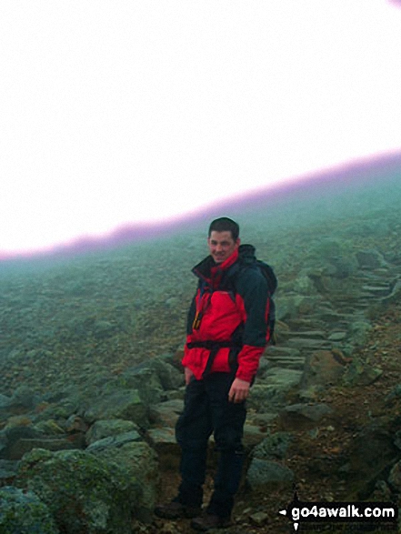 Walk c432 Helvellyn from Thirlmere - Above Browncove Crags (Helvellyn)