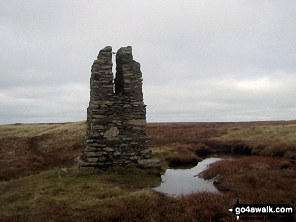 Grey Crag (Sleddale) summit winding tower