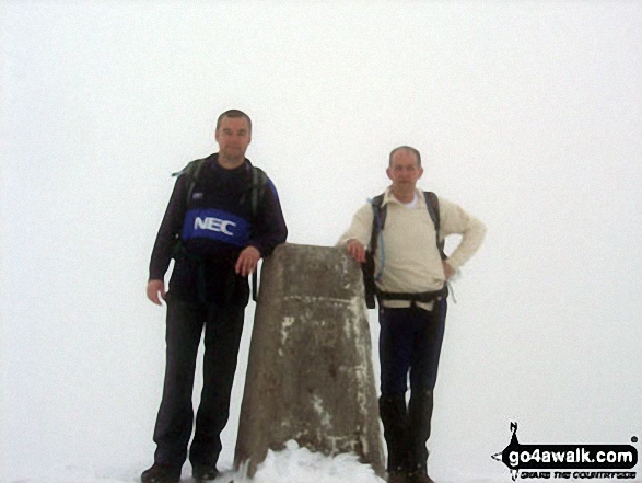 Richie and I on the summit of Ben Nevis