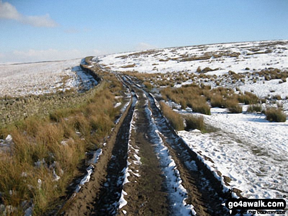 Sponds Moor in the snow