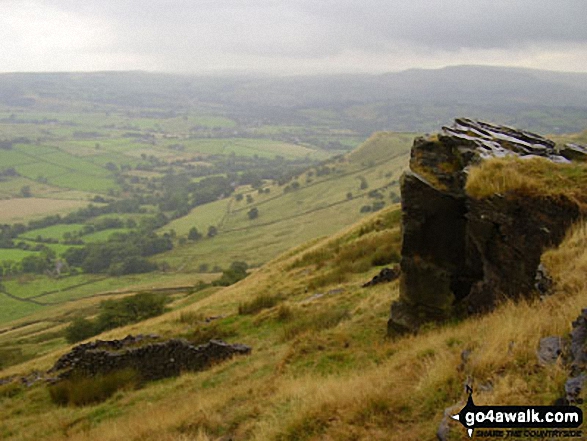 Chapel-en-le-Frith from Chinley Churn