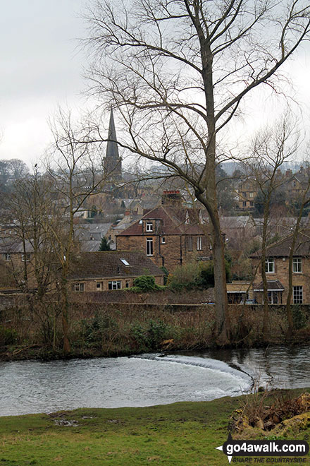 Walk d206 Monsal Dale and Ashford in the Water from Bakewell - Bakewell