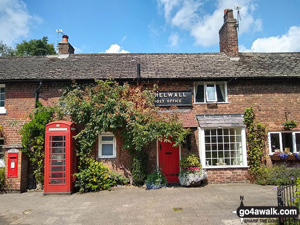 Walk ch261 Statham from Thelwall - The Old Post Office, Thelwall